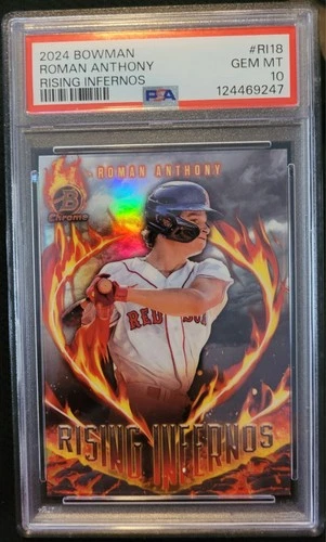 2024 Bowman - Rising Infernos Roman Anthony #RI-18 PSA10 (POP 40)