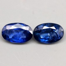 1.10Ct. Natural Sapphire Blue Oval Normal Heated Australia Gemstone Ravishing