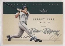 2004 Fleer Classic Clippings Aubrey Huff #63 0c4