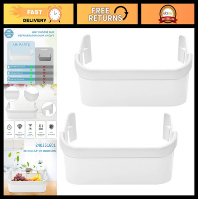 Refrigerator Freezer Door Bin Side Frame Replacement - Fits Kenmore & Frigidaire