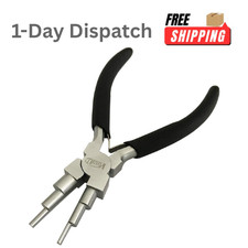 VOUIU 5.8" Bail Making Pliers 6 Step Wire Looping Tool