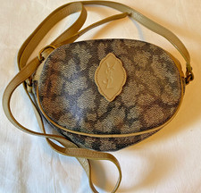 Vintage Yves Saint Laurent Logo Leopard small Cross Body bag