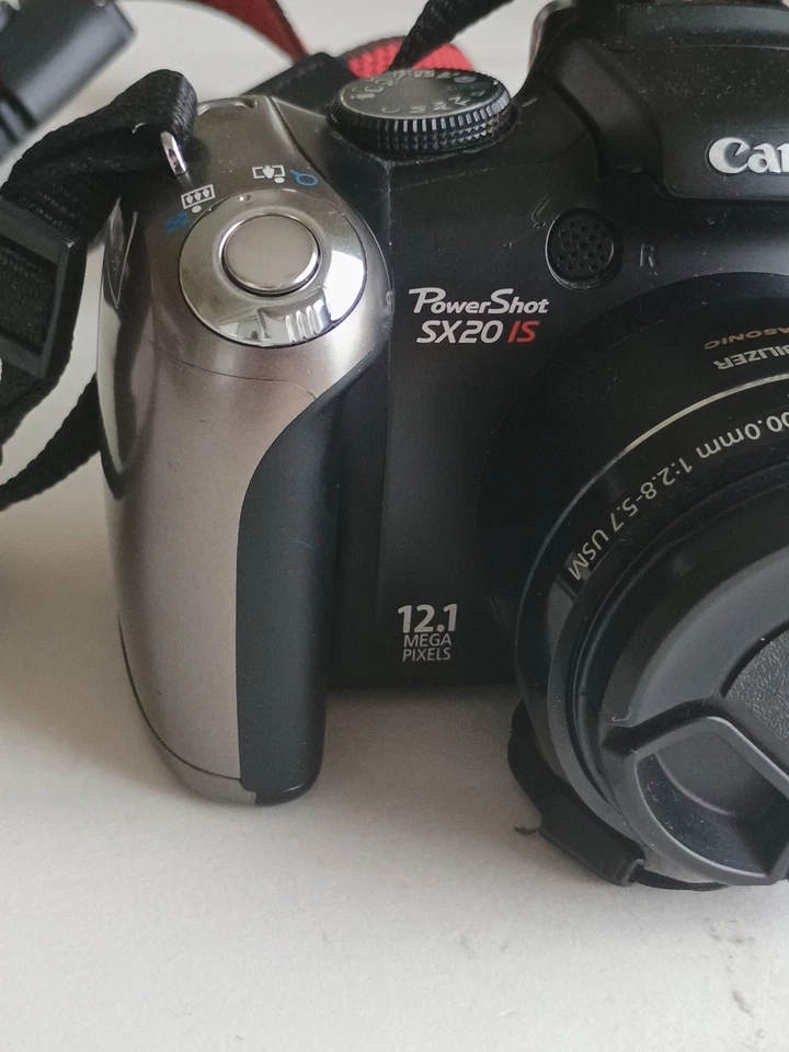 Cámara digital Canon PowerShot S20 IS 12 MP 20x zoom con tarjeta SD de 128 GB, probada Foto 4 de 4