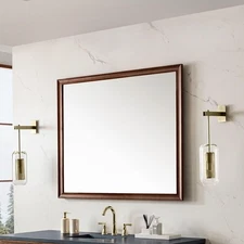 James Martin Vanities 735-M48-WLT Glenbrooke 48" W x 40" H Rectangular Mirror
