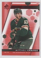 2022-23 SP Authentic Future Watch Limited Red Mitchell Chaffee #187 us8
