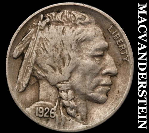 1926 Buffalo Nickel- Extra Fine Better Date No Reserve #i1974