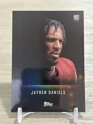 2024 Topps Midnight JAYDEN DANIELS #T-4 TWILIGHT SSP RARE ROOKIE REFRACTOR RC