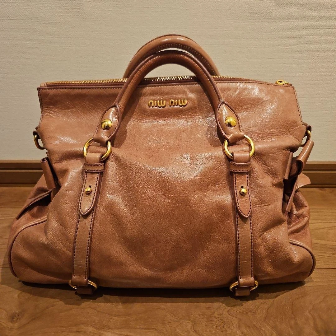 PRADA Vitello Miu Miu Bags & Women's Leather Exterior for sale | eBay