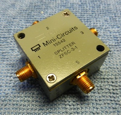 Mini-Circuits ZFSC-3-1   3-way Coaxial Power Splitter/Combiner (1 MHz-500 MHz)
