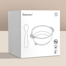 3 Pack Baby Bowls with Suction and Baby Spoons, BPA Free