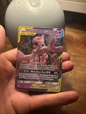 Mewtwo & Mew GX 71/236 Holo Card Unified Minds Mint Condition