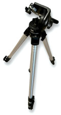 Bogen 3126 Fluid Head Tripod Pan Tilt Video Camera Tested Sliding Mount