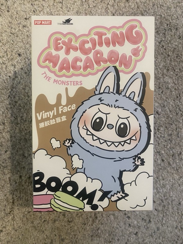 POP MART THE MONSTERS Exciting Macaron Blind Pack Vinyl Figure Soymilk Lychee