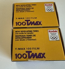 2 pack Kodak TMX 135-36 T-Max 100 Pro Black and White Negative 35mm Exp 2005
