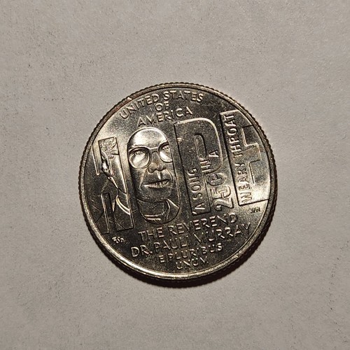 ERROR - 2024-P 'HOPE' QUARTER (DIE CHIP ON TOP OF THE LETTER 'P') - Picture 6 of 6