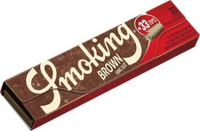 Cart. Smoking Marroni Lunghe Marroni King Size con Paper Paper Tips - 24 Librett
