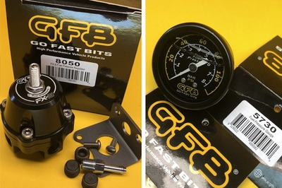 #ad Go Fast Bits FX S Adjustable rising rate fuel pressure regulator gauge GFB 8050 AU $328.66