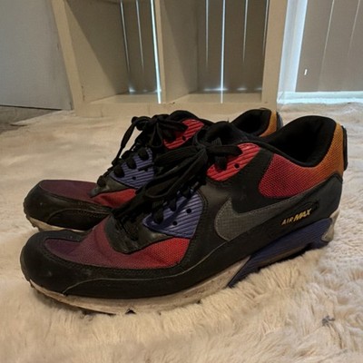 Nike Air Max 90 SD Black Persian Violet Men's Athletic Sneaker 724763-005