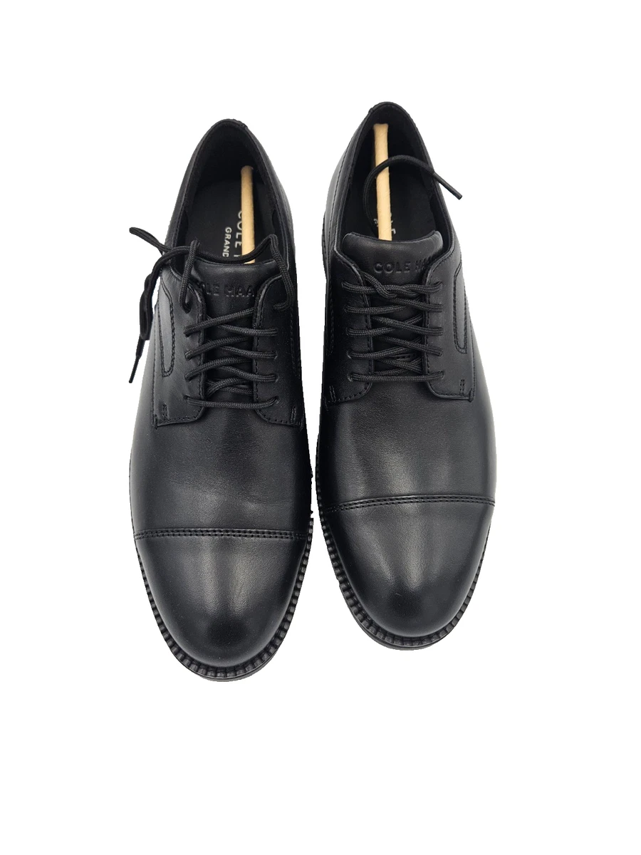 Cole Haan Leather Upper Solid Dress Shoes for Men for sale  display picture 2