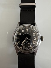 Wehrmacht Offiziers Armbanduhr  Original  Revue-Sport Dienstuhr