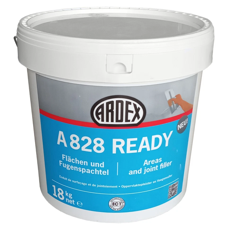 ARDEX GMBH ARDEX A 828 READY Flächenspachtel Fugenspachtel Wandspachtel Spachtelmasse 18kg