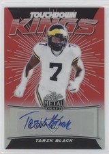 2021 Leaf Metal Draft Red Rainbow /5 Tarik Black #TK-TB1 Auto 0pm3