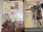 Civil War Historical Fiction Lot The Richmond Raid & Heights of Zerous HC DJ