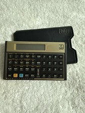 Hewlett-Packard HP-12C Financial Calculator with Case - condition unknown