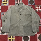 1940’s WW2 USMC US Marines HBT P-41 Military Jacket Coat Stencil Combat Field