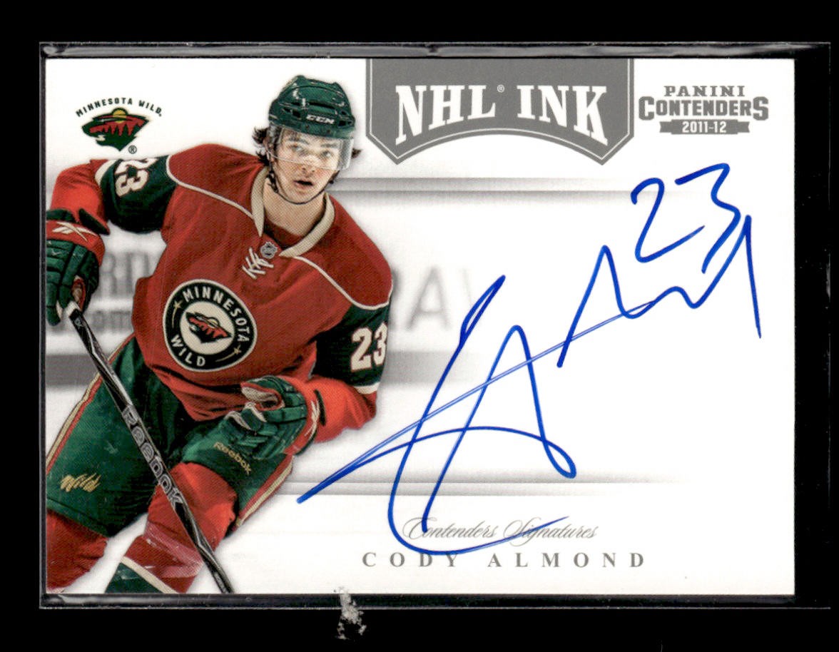 Cody Almond #27 2011-12 Panini Contenders NHL Ink