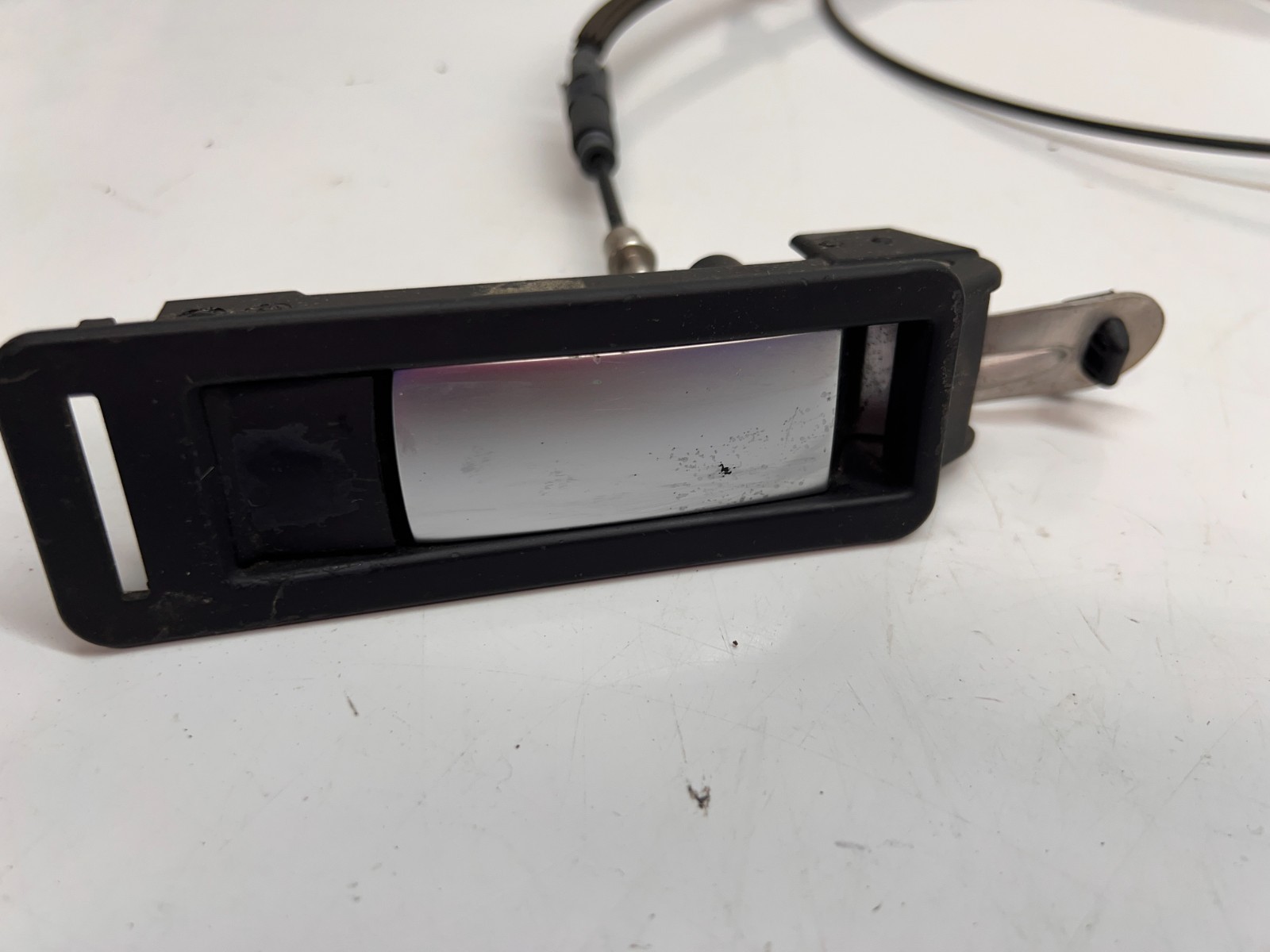 LAMBORGHINI AVENTADOR LEFT LH DRIVER INTERIOR DOOR HANDLE LATCH OEM 470837293A