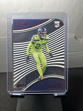 2022 Panini Chronicles - Clear Vision Rookies Tariq Woolen #CVR-22 Red /199 (RC)