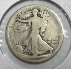 1917 D Walking Liberty Half Dollar ~ Old United States Silver Coin
