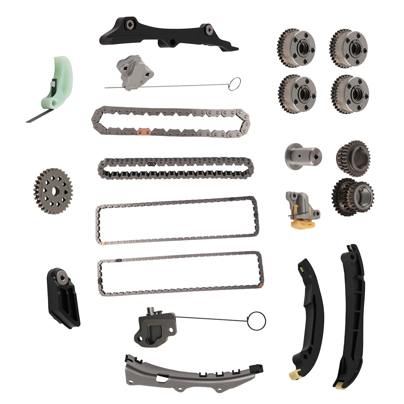 Complete Engine Timing Kit w/VVT for Maserati Ghibli 3.0L V6 2014-23 275556