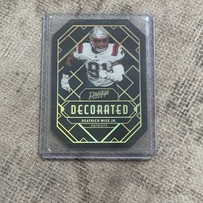 2023 Panini Prestige - Decorated Deatrich Wise Jr. #D-21 Patriots