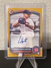2025 Bowman - Paper Prospect Retail Autographs Cade Horton #BPA-CHO Gold /50...