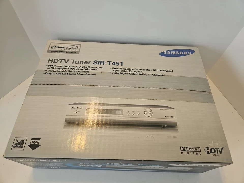 Samsung SIR-T451 HD Digital HDTV Tuner Brand New In Box  - Image 2 of 4