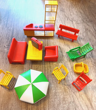 Zestaw Playmobil z meblami na dom weekendowy nr: 3771 np. fotel itp.
