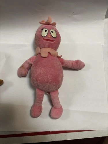 Yo Gabba Gabba TY Beanie Baby Foofa Vintage Rare Retired HTF Super Fast Shipping