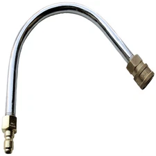 General Pump Gutter Cleaner Wand Attachment W/ Quick Connect Plug Inlet 3500psi 