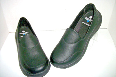 Women's Size 6.5 Hawkwell Pillowtop Flex Clog Nursing Shoes Black Slip Resistant