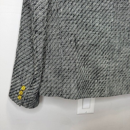 SMYTHE Shrunken 90's Blazer Size Large Luxury Designer Classic - Picture 9 of 14