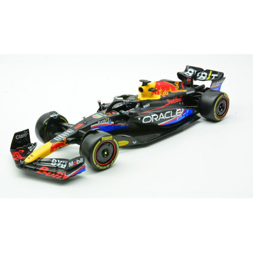 RED BULL RB19 N.1 MAX VERSTAPPEN 2023 WINNER AUSTIN GP 1:24 Burago Formula 1 - Foto 1 di 2