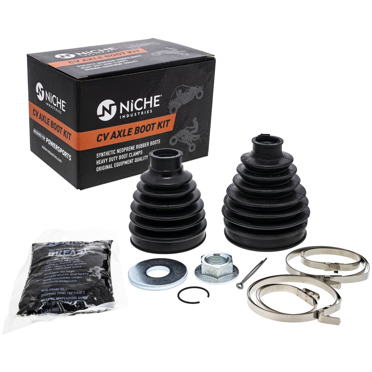 NICHE Front CV Axle Boot Kit for Kawasaki Teryx 800 4 800 750