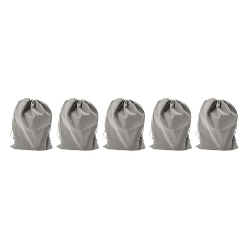 5Pcs Headphone Pouch Bag Large Capacity Drawstring Lightweight - Picture 7 of 18