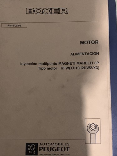 Manuales De Taller PEUGEOT BÓXER MK1 - Imagen 2 de 17