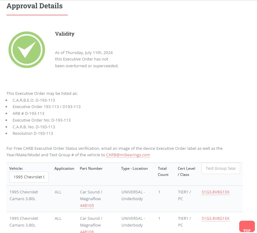 Magnaflow 448466 Converter - Fits 96-99 Camaro and Firebird 3.8L - Image 4 of 4