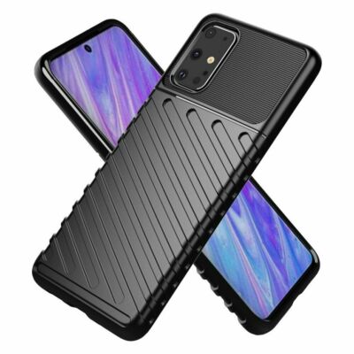FÜR XIAOMI REDMI NOTE 12 5G - THUNDER Armor Case Hülle Tasche Hybrid SCHWARZ