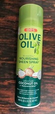 ORS Olive Oil Nourishing Sheen Spray With Coconut Oil Sheen Spray, 11.7 oz New