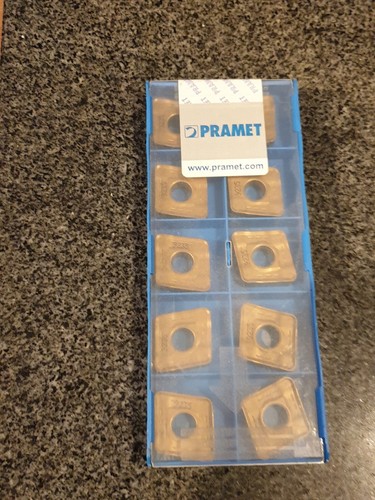 10 PRAMET WCGT 020102E-FF2 TT010 Wendeschneidplatten – VHM Fürs Bohren